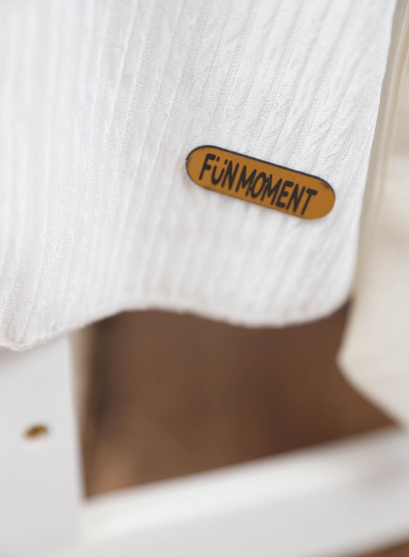 لحظة مرح سرير سلة موسى مع حامل هزاز خشبي - Image 3