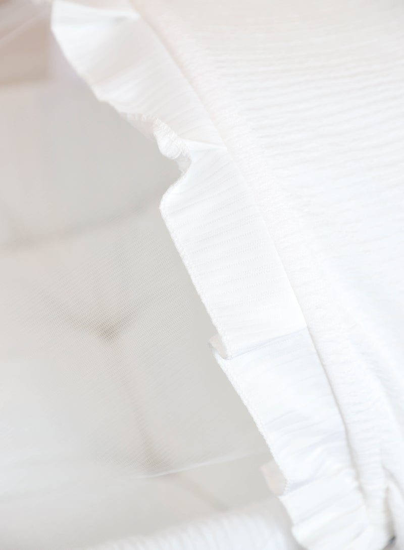 لحظة مرح سرير سلة موسى مع حامل هزاز خشبي - Image 4