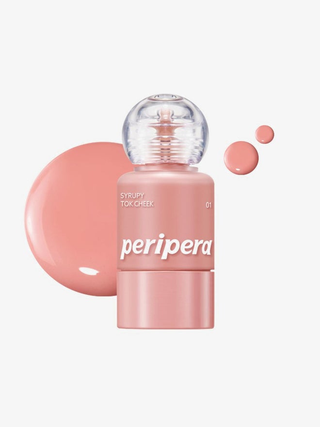 PERIPERA Syrupy Tok Cheek 001 Light Peach - Image 1