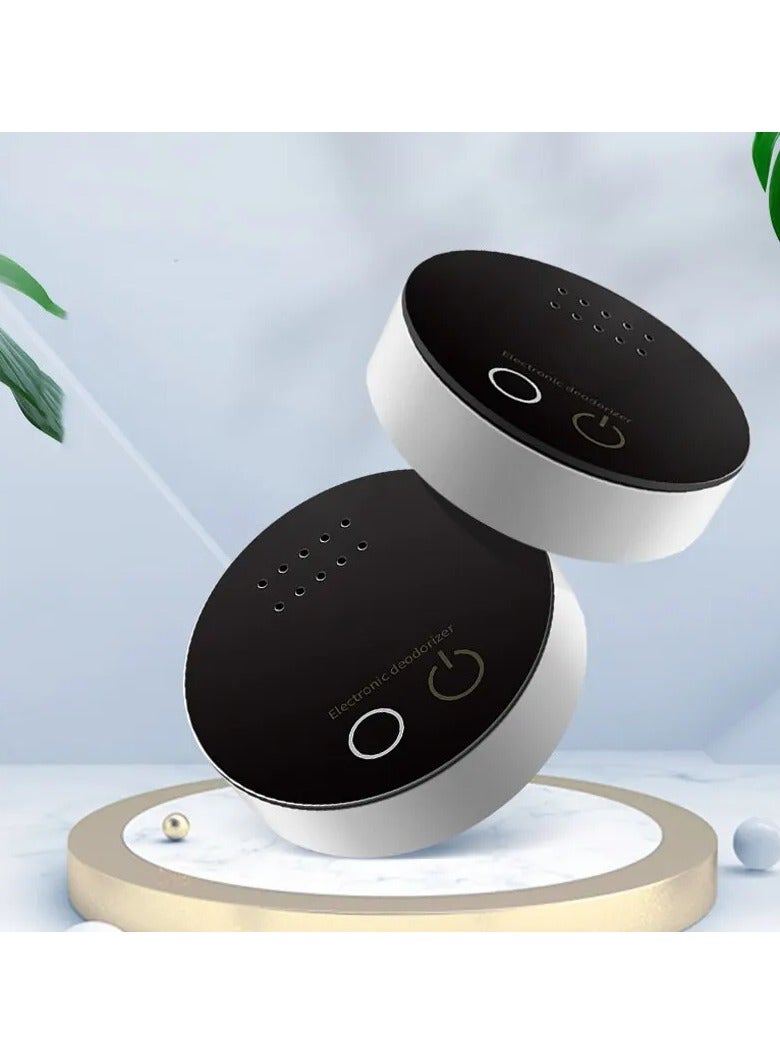 AROAQ 2 Pcs Air Purifier for Sterilization Deodorization Disinfection Shoe Cabinet Pet Nest Toilet Portable Electronic Intelligent Purifier - Image 1