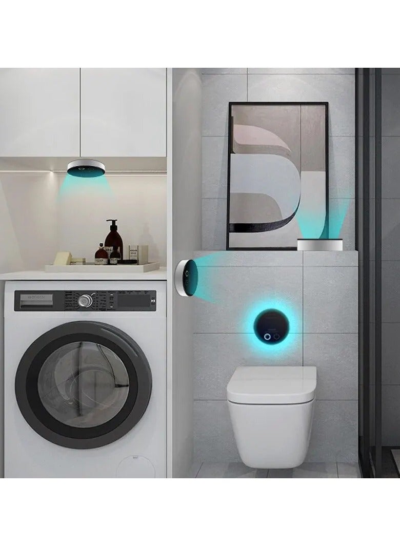 AROAQ 2 Pcs Air Purifier for Sterilization Deodorization Disinfection Shoe Cabinet Pet Nest Toilet Portable Electronic Intelligent Purifier - Image 3