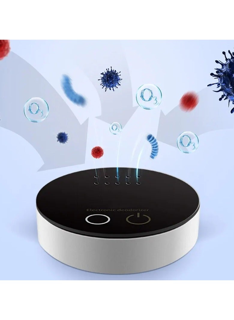 AROAQ 2 Pcs Air Purifier for Sterilization Deodorization Disinfection Shoe Cabinet Pet Nest Toilet Portable Electronic Intelligent Purifier - Image 4