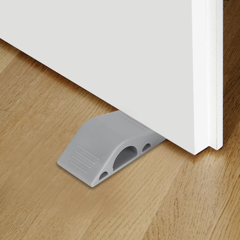 Door Stopper: 1 Pack Non-Toxic Rubber Door Blocker - Anti-Slip Base Child Safety Door Stopper for Home Office Factory - Image 4