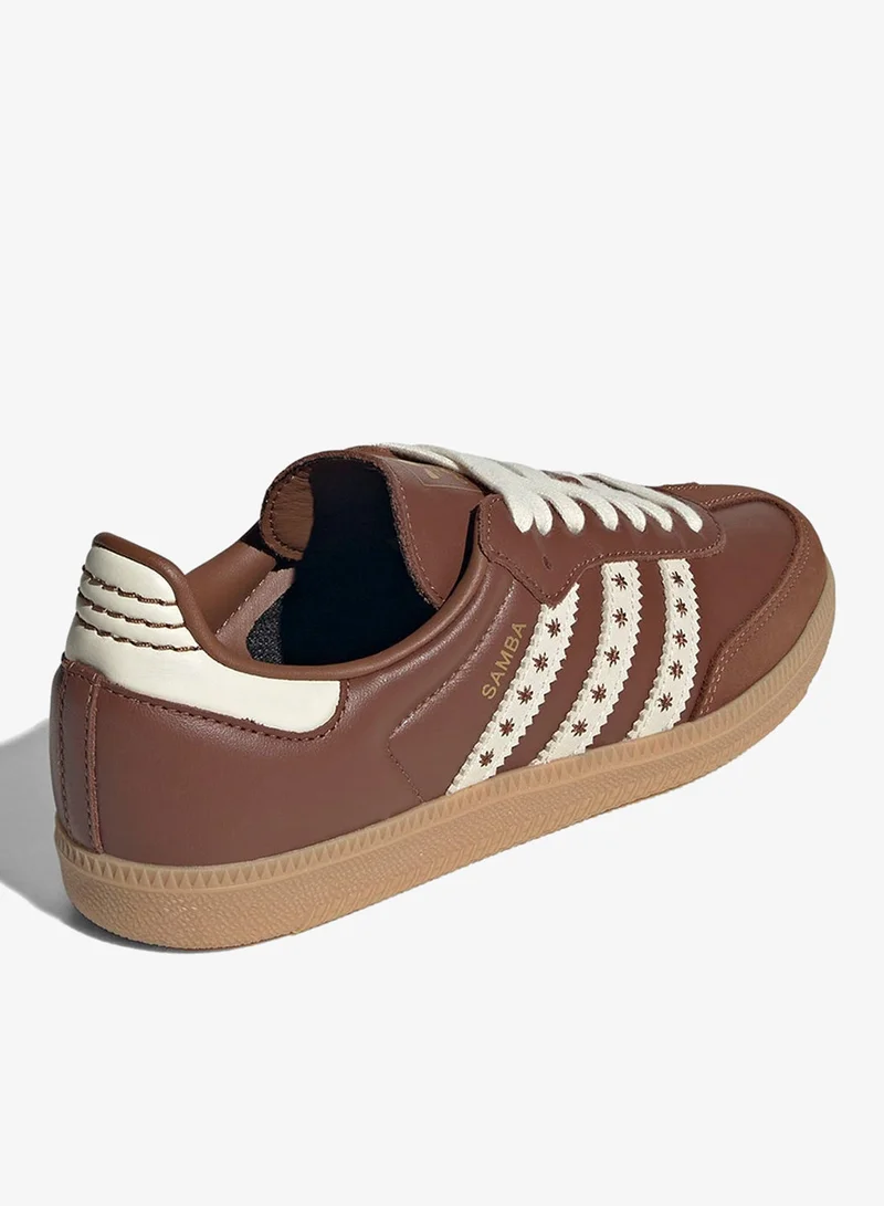 Adidas Originals CLOWHI/PREBRN/CREWHT Adidas Samba Og W White Originals Shoes For Women for Women | Best Price UAE