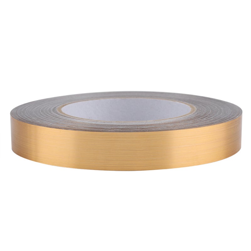 PET Room Floor Crevice Line Sticker Self Adhesive Ground Corner Tile Decor (2cm*50m Gold) - Image 2