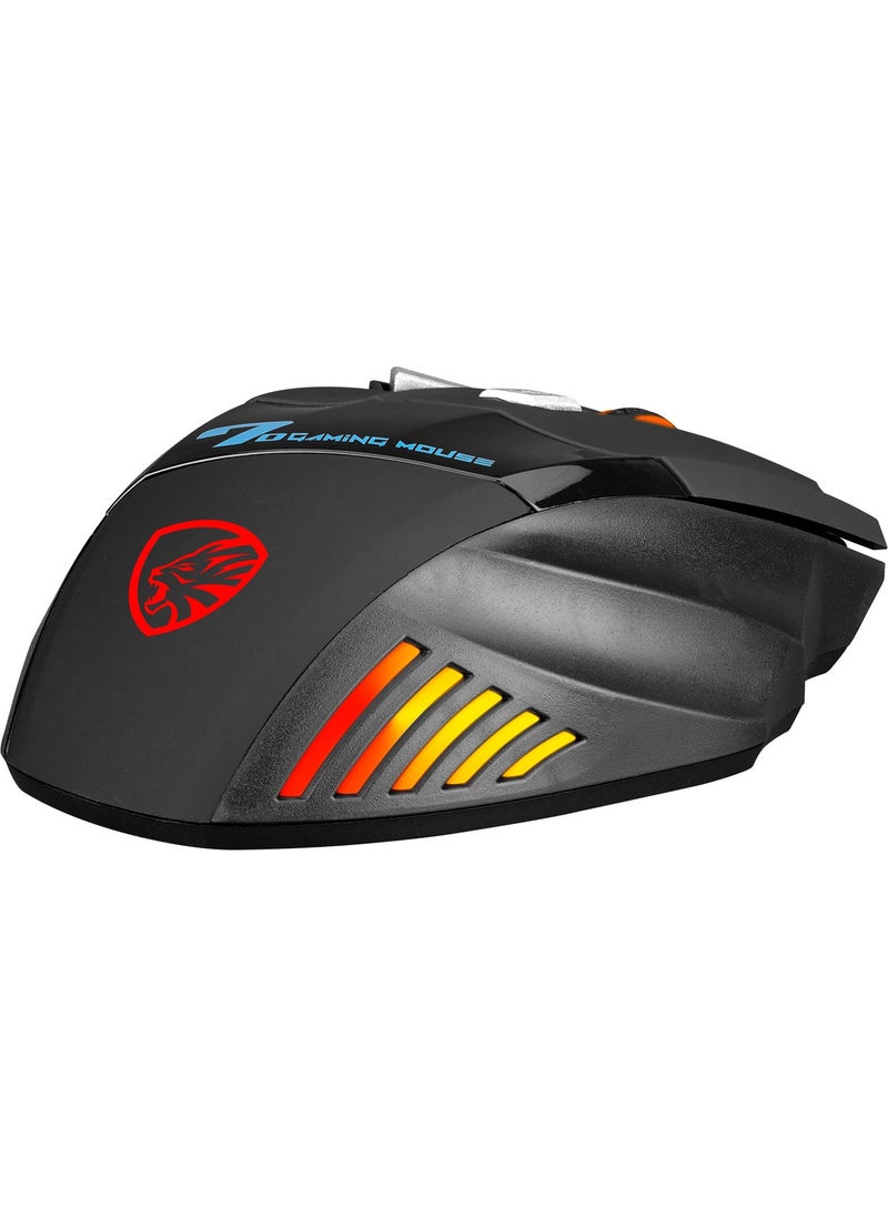 Hytech Gamy Hy-X7 Rainbow LED Gaming Mouse  - Image 3