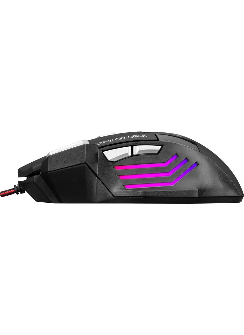 Hytech Gamy Hy-X7 Rainbow LED Gaming Mouse  - Image 4