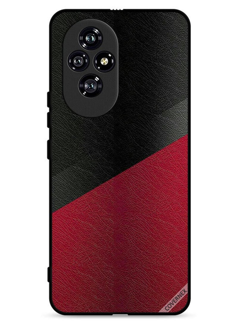 Covernex غطاء حماية لهاتف Honor 200 5G بنمط جلد - Image 1