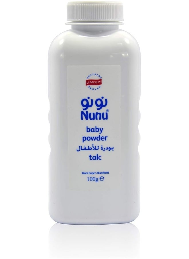 Nuno Powder For Children 100 Grams Nunu Baby Powder Talc 100G - pzsku/Z5C7E64A12EEEA68D6B91Z/45/_/1741316254/3bc0197a-d4d1-4ea3-a907-25d8e2f9032e