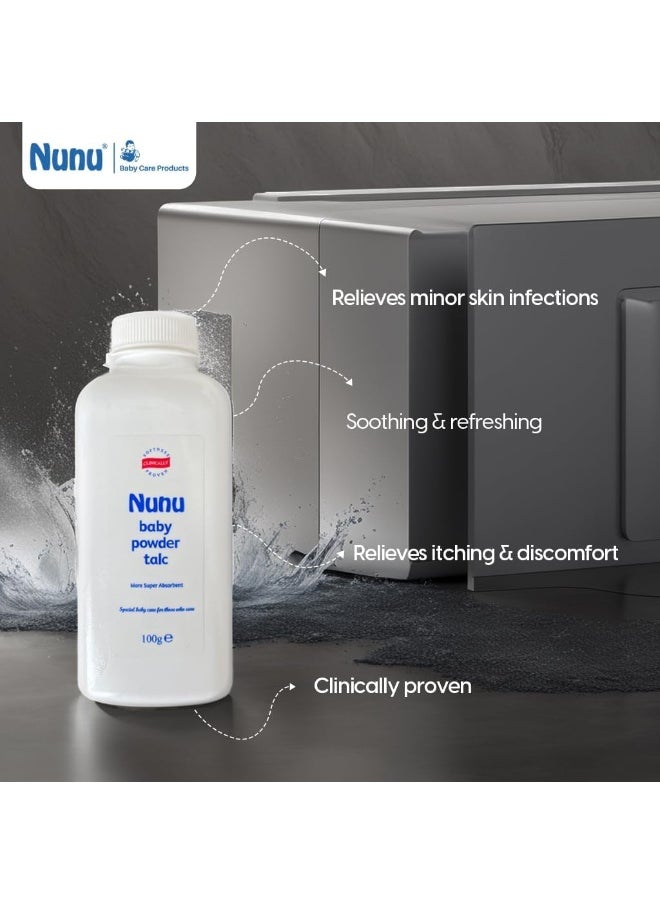 Nuno Powder For Children 100 Grams Nunu Baby Powder Talc 100G - pzsku/Z5C7E64A12EEEA68D6B91Z/45/_/1741316291/b20b0512-11b5-45a5-a1ae-a4da113c8d05