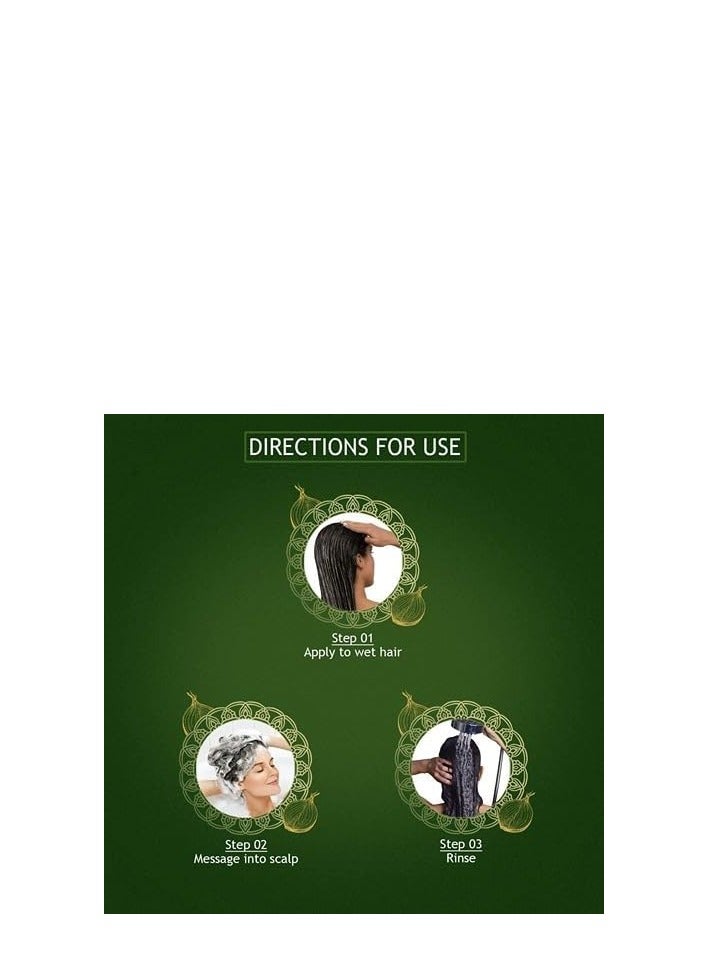 Kesh King Organic Onion Shampoo With Curry Leaves - 200 Ml - Image 4