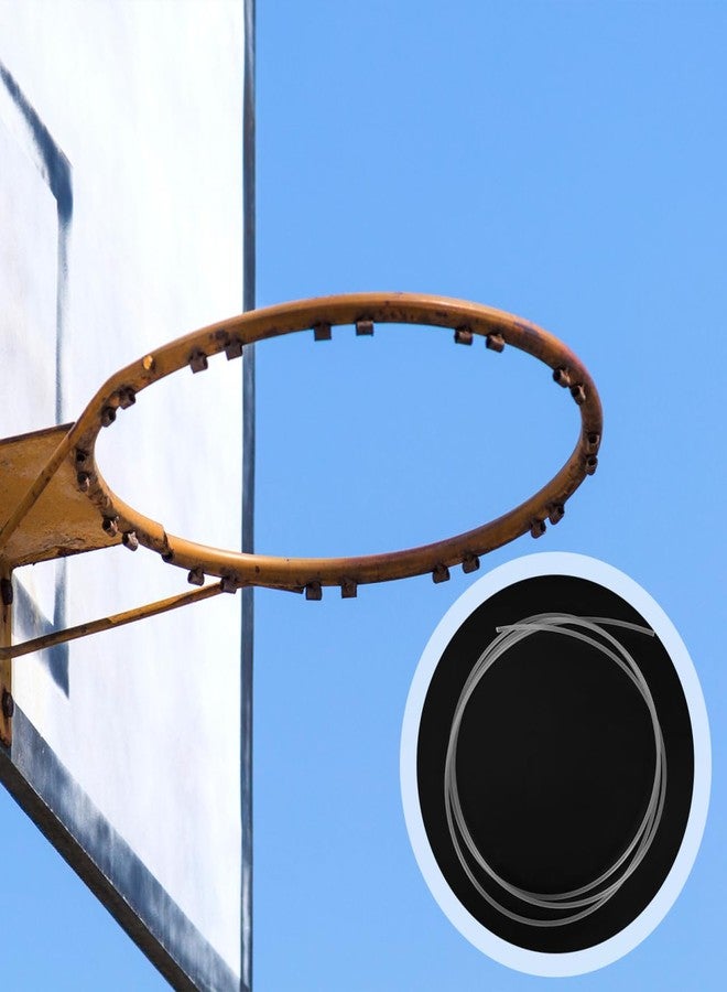 SUPVOX Nylon Basketball Hoop Net Rope for Outdoor Use, Weather-Resistant String Cord for Basketball Rims, Boards & Frames, for Kids, Easy Installation for Adults & Sports Enthusiasts - Image 4