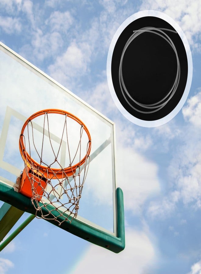 SUPVOX Nylon Basketball Hoop Net Rope for Outdoor Use, Weather-Resistant String Cord for Basketball Rims, Boards & Frames, for Kids, Easy Installation for Adults & Sports Enthusiasts - Image 2