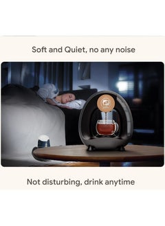i cafilas Mini QInstant Heat Coffee Maker Personal Coffee Brewer Machine MINI Americano Coffee Brewer with Ground Coffee or Tea-Leaf Brewer Portable Coffee Machine, 4-8 oz Capacity , 1400W  - Image 5