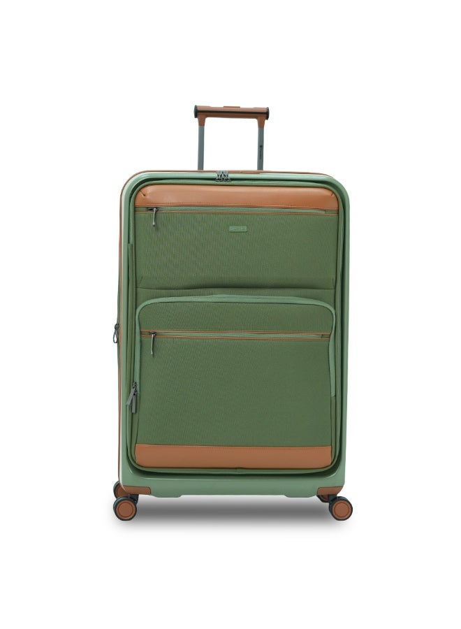 President The President Luggage Set Of 3 - Polycarbonate Material | Unisex | Money Moves, Army Green - Image 2
