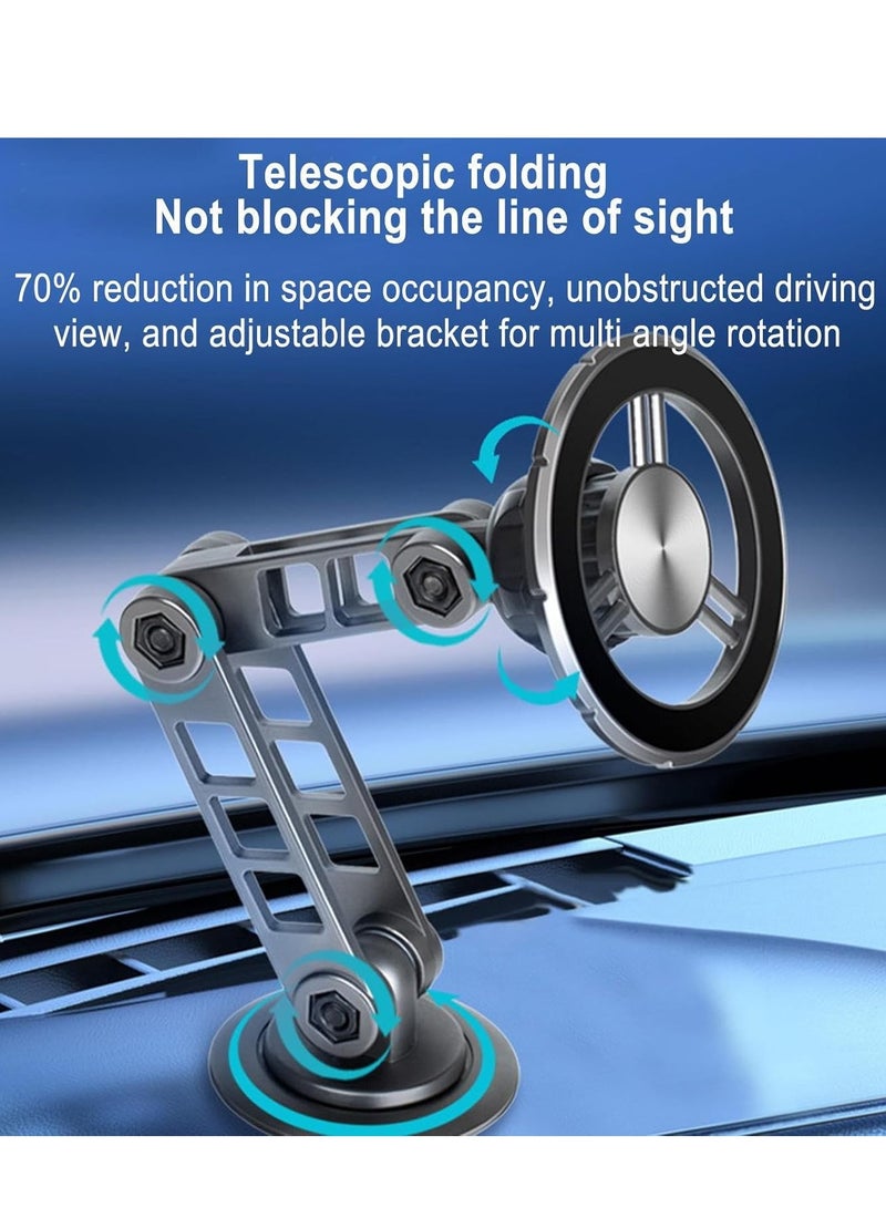 ELTRAZONE 360° Rotatable Folding Car Phone Holder – Adjustable Hands-Free Car Mount for Desk & Vehicle - Image 4