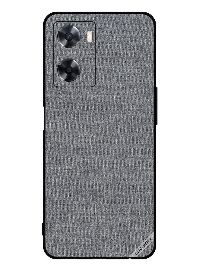 Covernex Protective Case Cover For Oppo A57s Cloth Pattern - Image 1