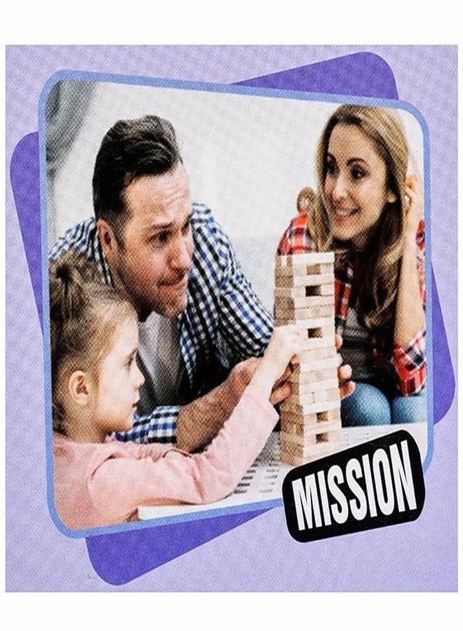 Lefan Classic Wooden Tumble Tower Game | Hardwood Blocks | Stacking Tumbling Tower Games for Kids Ages 4+ | Tumbling Tower Game | Hardwood Blocks | Tumble Tower Game 54 - Image 4