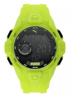 PUMA Digital Quartz Watch for Men With Silicone Band- 10 ATM - PU P5041  - Image 4