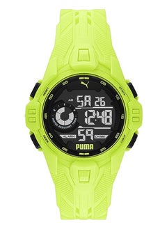 PUMA Digital Quartz Watch for Men With Silicone Band- 10 ATM - PU P5041  - Image 1