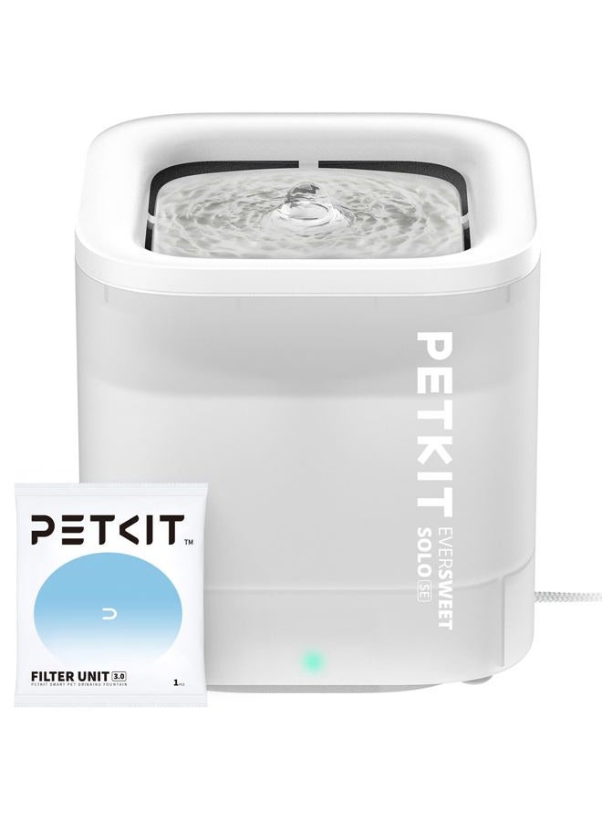 PETKIT New Cat Water Fountain with Wireless Pump, Ultra Quiet 65oz/1.85L Pet Water Fountain for Cats and Dogs Inside, Detachable Design Easy to Clean and Assemble, Filters Included - Image 1