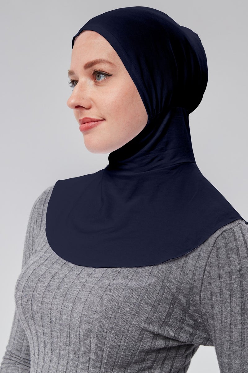 Sonbahar Moda Autumn Fashion Hijab Combed Cotton Sportsman Neck Hijab Bonnet S200  - Image 1