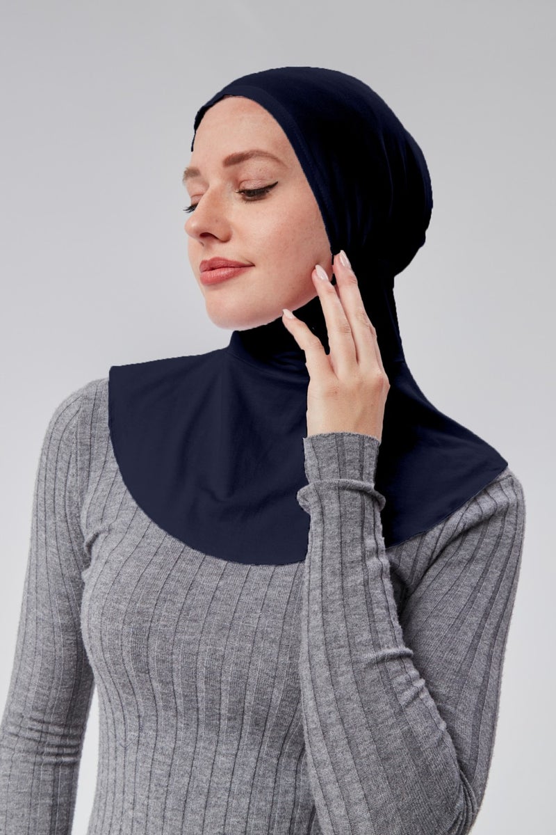 Sonbahar Moda Autumn Fashion Hijab Combed Cotton Sportsman Neck Hijab Bonnet S200  - Image 2