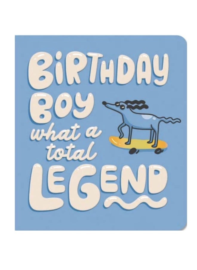 Pigment Pigment Studio Blom Total Legend Greeting Card 