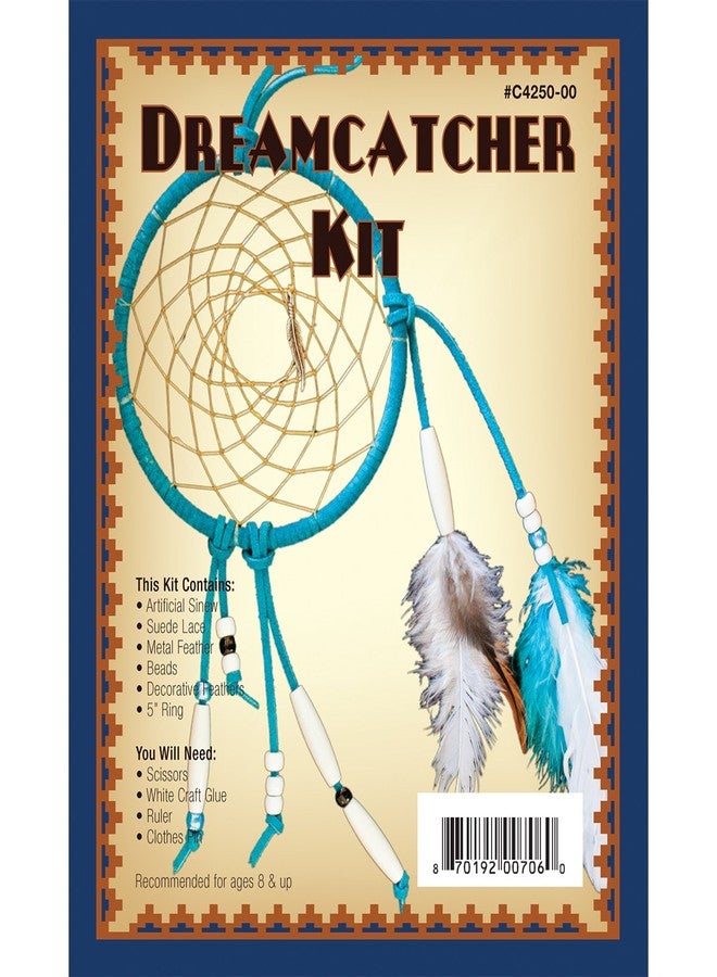 Realeather Crafts Dreamcatcher Kit, 5-Inch, Natural - Image 1