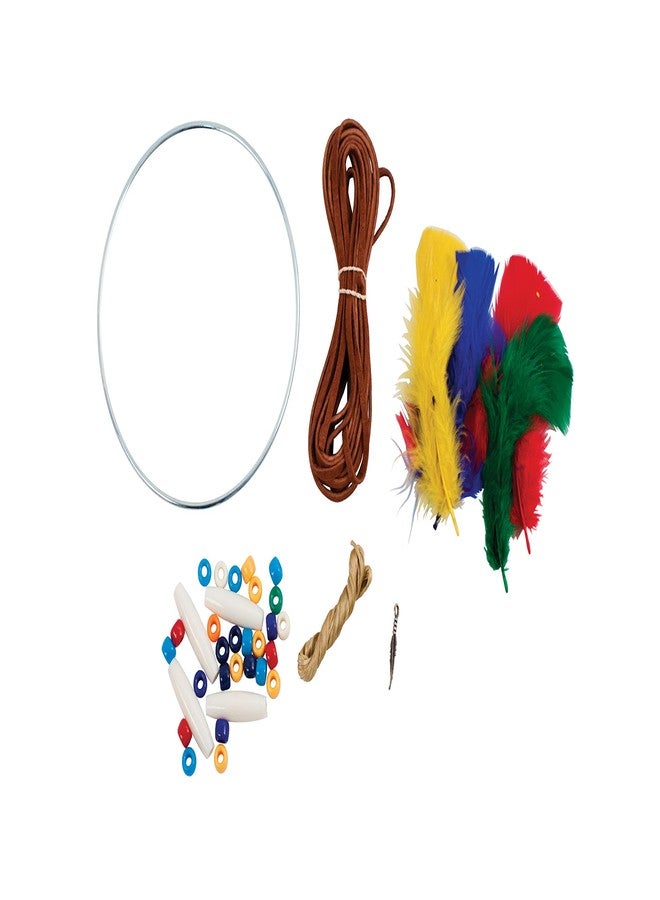 Realeather Crafts Dreamcatcher Kit, 5-Inch, Natural - Image 3