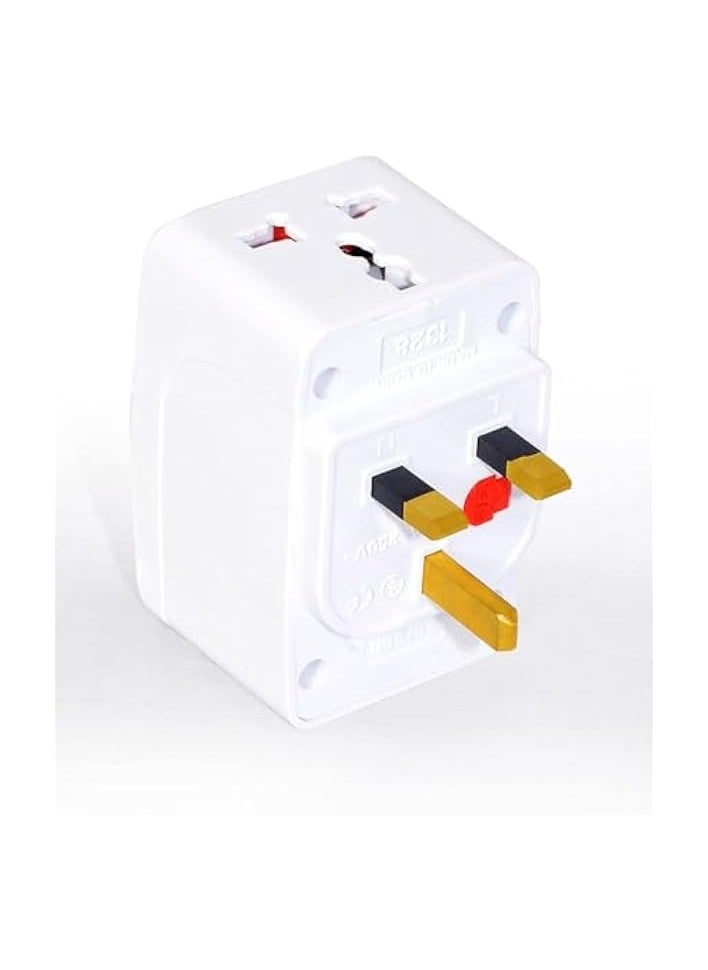 erorex 3 Way Multi Plug Adapter Socket Universal Travel Adaptor-Plug Extension For Kitchen Appliances, Office, Laptop, Tv, Indoor Lighting Shaver Plug Converter Power Adapter with Multiple Socket  - Image 2