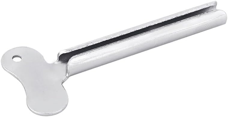 SquarezhenBo 2 Pcs Stainless-Steel Tube Toothpaste Squeezer Keys Metal Hair Dye Color Key Roller Dispenser Wringer Tool Durable Processing Bathroom Safety, Aids Accessories - Image 4