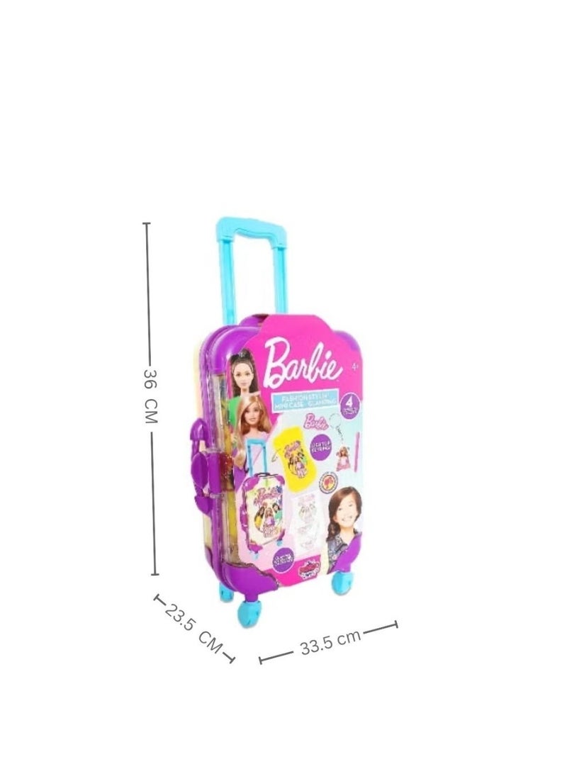 Barbie مجموعة لعب حقيبة باربي الصغيرة - 4 أنماط متنوعة - Image 3