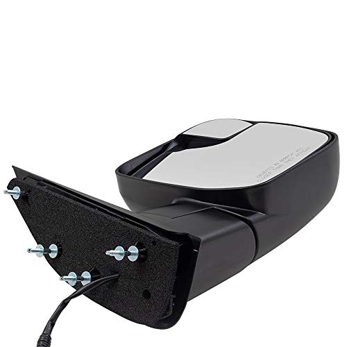 Brock Passengers Power Side View Mirror with Spotter Glass Sail Type Replacement for 2009-2014 E-Series Van AC2Z 17682 AA - Image 5