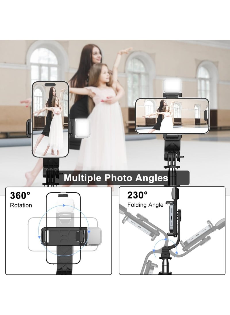 Arabest - MOBILIFE Make Your Life Better Selfie Stick with Light,Long Selfie Stick with Tripod Stand,Bluetooth Mobile Selfie Stick for Mobile Phone, Makeup,Selfie,Vlogging,Youtube,Live,Iphone - Image 1