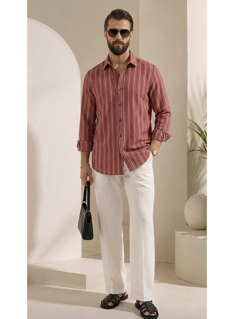 Men's Full Sleeve  Casual Shirt - Image 1