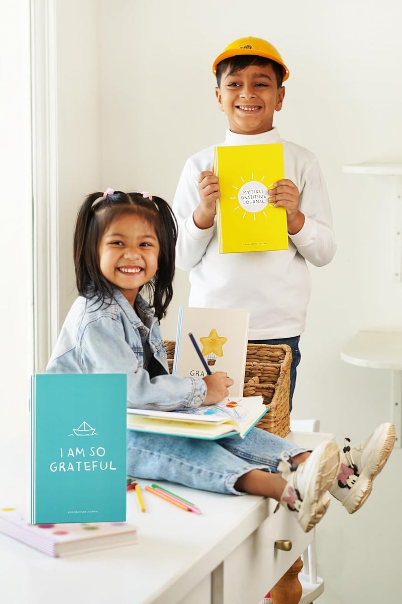 CHAARPAI Kids Gratitude Journal for 6 Months, Daily Confidence Build Up & Self Growth Journal for Kids, A5 Size,100 GSM Paper with Matt Laminated Hardbound Cover, 5-12 Age(I Am So Grateful Gratitude) - Image 5