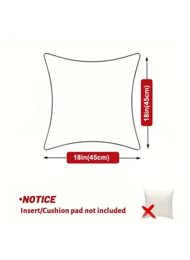 4pcs Golden Snowflake Sequin Pillow Covers for Sofa Cushion Modern Polyester Holiday Home Decor - Image 3