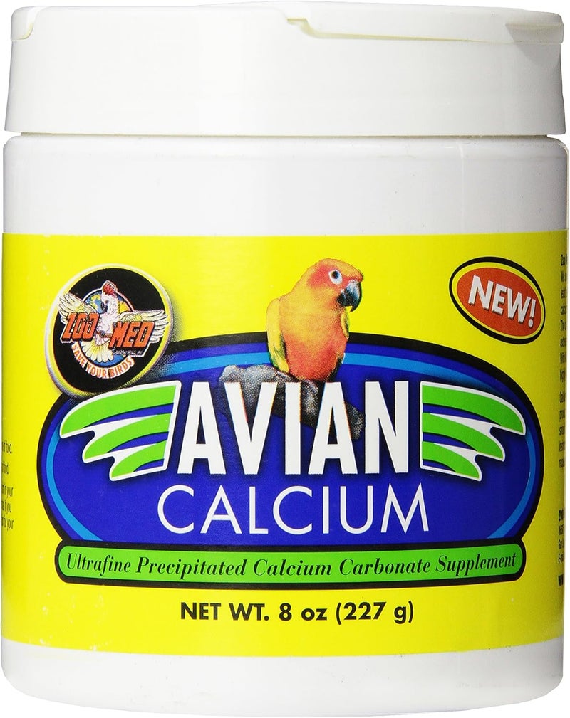 Zoo Med Avian Calcium Bird Food Supplement - 8 Ounce - Image 1