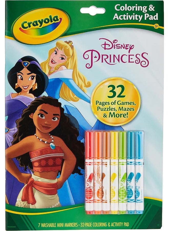 Crayola - Coloring & Activity Pad Disney Princess - Image 3