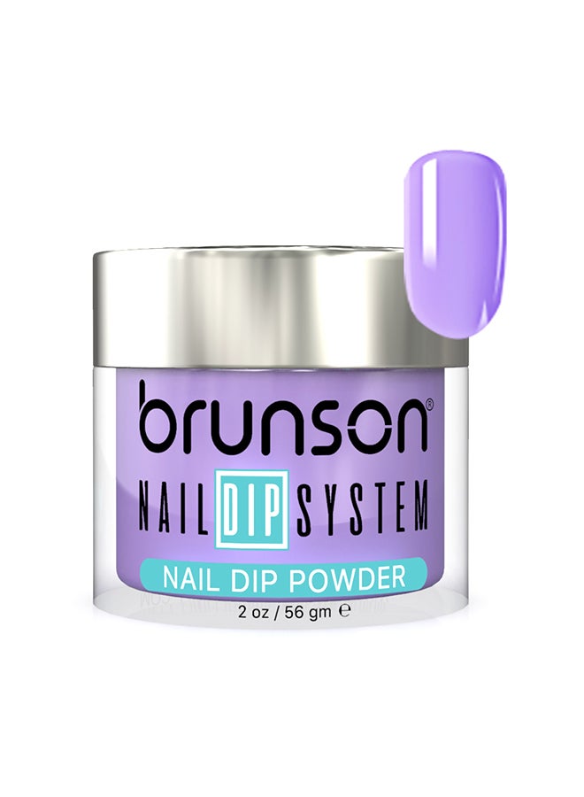 Nail Dip Powder Dip And Buff System Color 56gm, French Nail Art Starter Manicure Salon DIY At Home Odor Free And Long Lasting No Needed Nail Lamp Curing BDK017