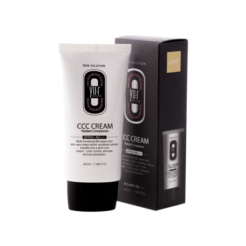 YU.R SKIN SOLUTION YU.R ME CCC Cream Dark 50ml – Color Correcting Cream, Lightweight Facial Makeup & Skincare Cream - Image 1