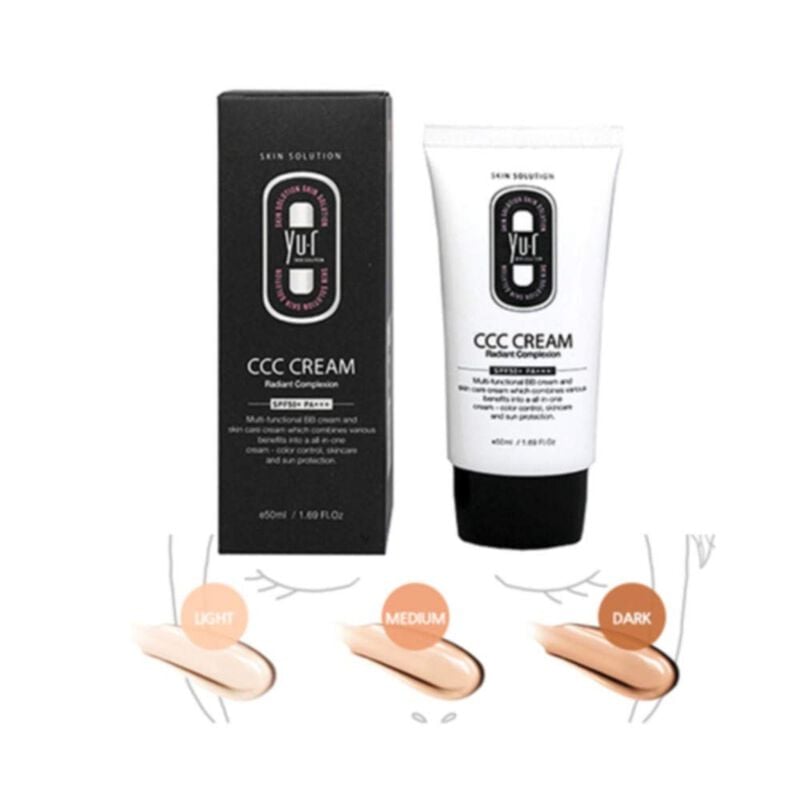 YU.R SKIN SOLUTION YU.R ME CCC Cream Dark 50ml – Color Correcting Cream, Lightweight Facial Makeup & Skincare Cream - Image 2