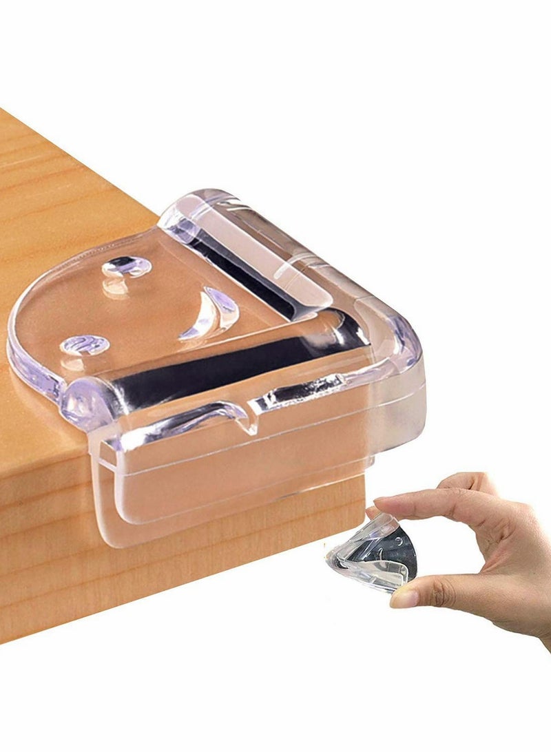 20 Pcs Baby Safety Corner Protectors, Clear Edge Guards for Furniture, Soft Corner Bumpers for Childproofing - Image 1