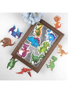 FNGEEN 200pcs Cute Funny Dinosaur Stickers for Kids Boys, Dinosaur Party Favor, Dino Party Supplies, Waterproof Vinyl Individual Dino Stickers for Water Bottle Scrapbook Dinosaur Birthday Card Cup Reward â€¦  - Image 5