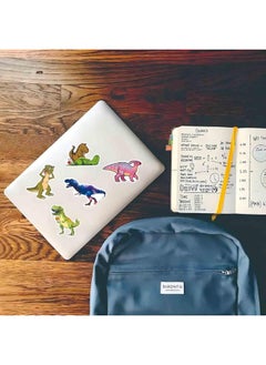 FNGEEN 200pcs Cute Funny Dinosaur Stickers for Kids Boys, Dinosaur Party Favor, Dino Party Supplies, Waterproof Vinyl Individual Dino Stickers for Water Bottle Scrapbook Dinosaur Birthday Card Cup Reward â€¦  - Image 1