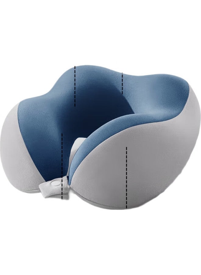 Ta Neck Support U-shaped Pillow, Portable Sleeping Pillow, Essential For Business Trips, Travel, Car Rides, Memory Foam, Milk Fiber - Image 3