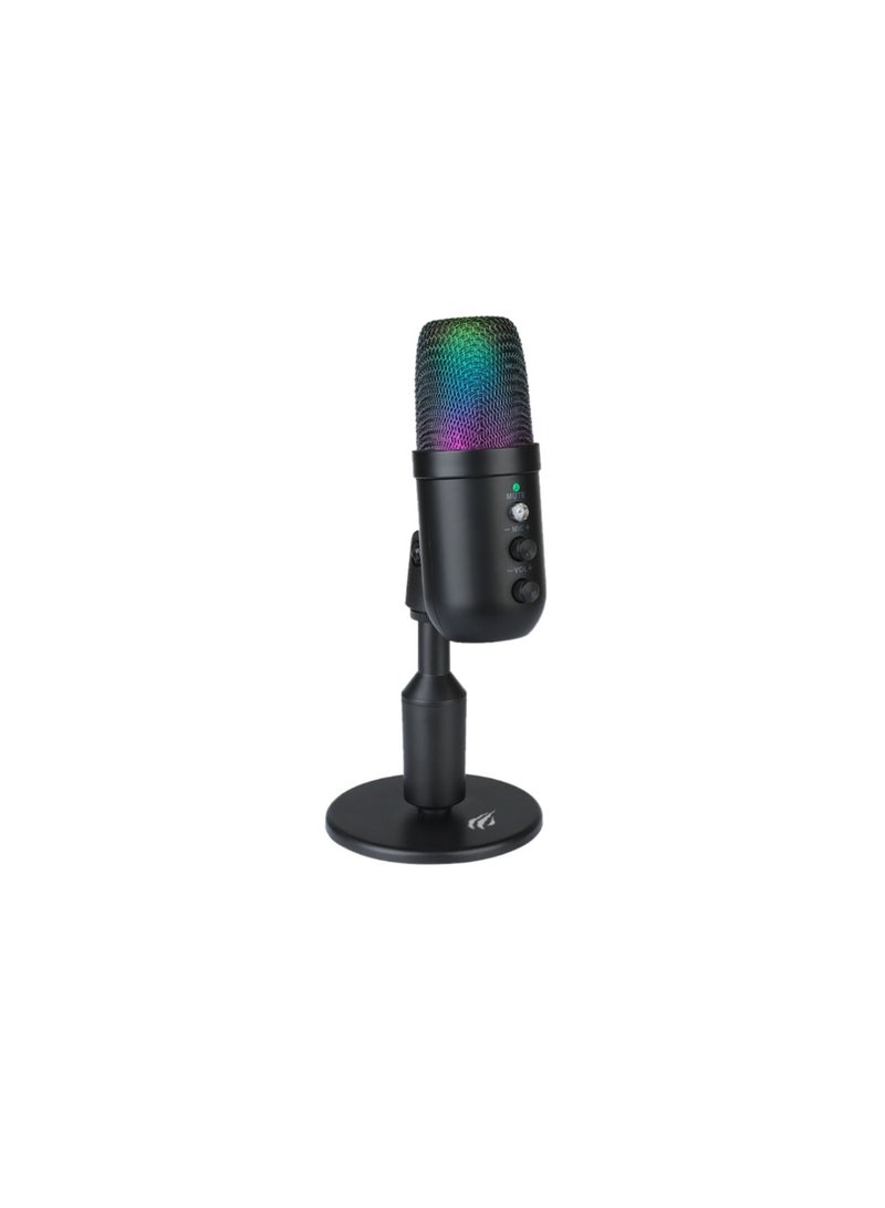 Havit GK51 Condenser Microphone Studio Recording Mic Microphone Podcast Microphones - Image 1