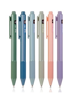 Deli Nusign NS559 Rotating Gel Pen with Tungsten Carbide Tip - 0.5mm Black Ink, 12pcs, 12-Facet Grip & Anti-Roll Design  - Image 1