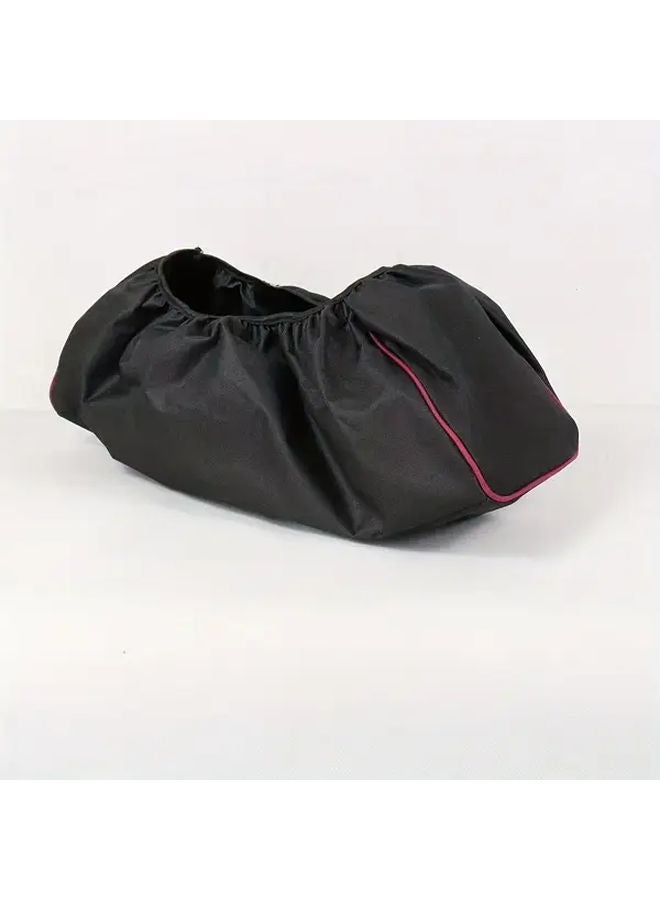 Heavy Duty Black Winch Cover Oxford Cloth Drawstring Closure Outdoor Protection - Image 1